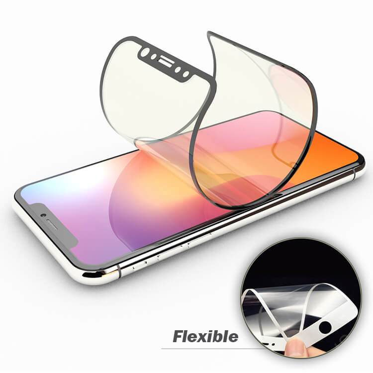 iPhone x 9H 3d molecular glass screen protector wholesale
